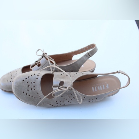 Fidji sling back shoes - Picture 9 of 12